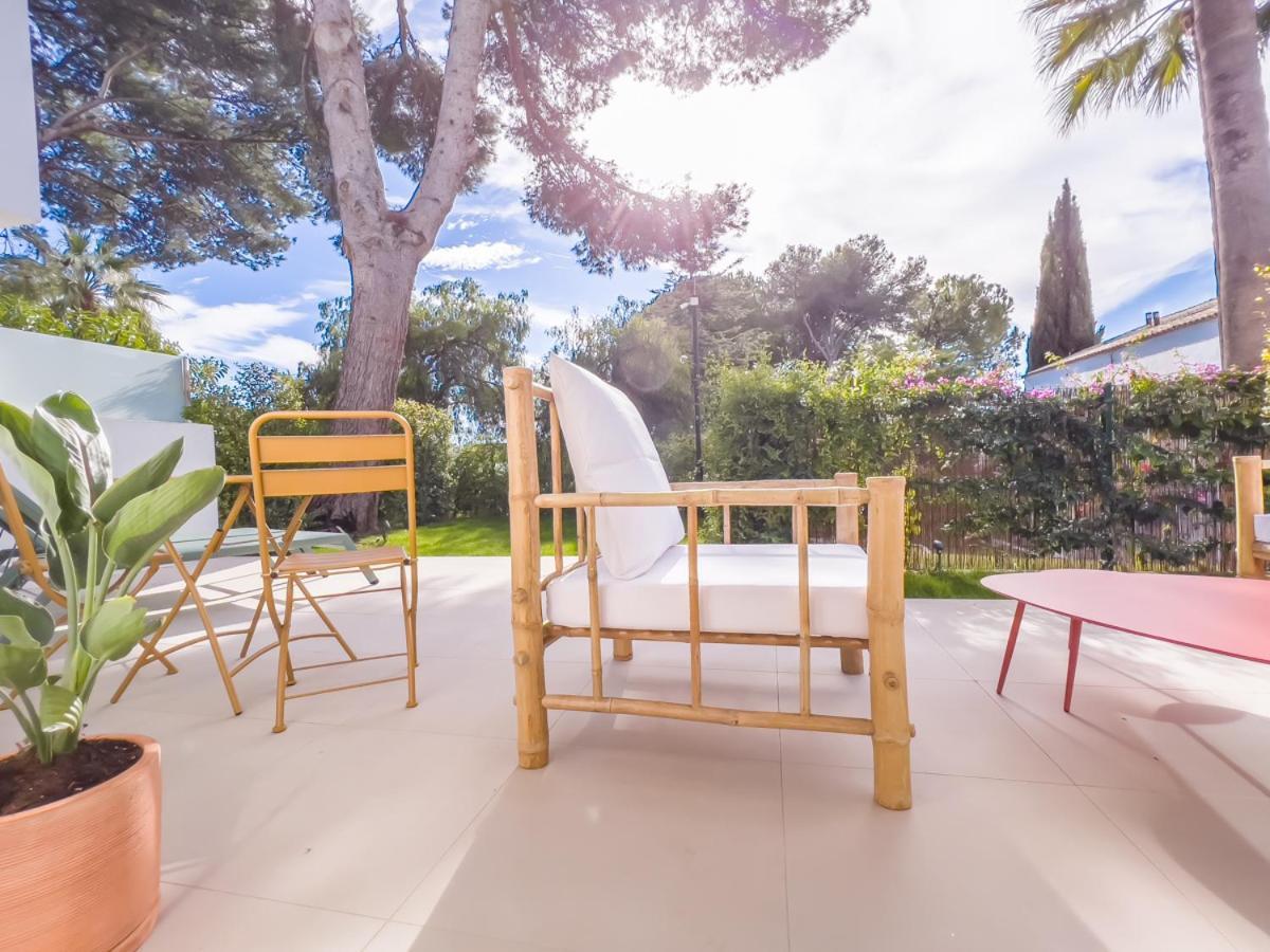 Bajo Con Jardin En La Milla De Oro Apartment Marbella Luaran gambar