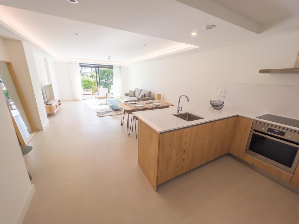 Bajo Con Jardin En La Milla De Oro Apartment Marbella Luaran gambar