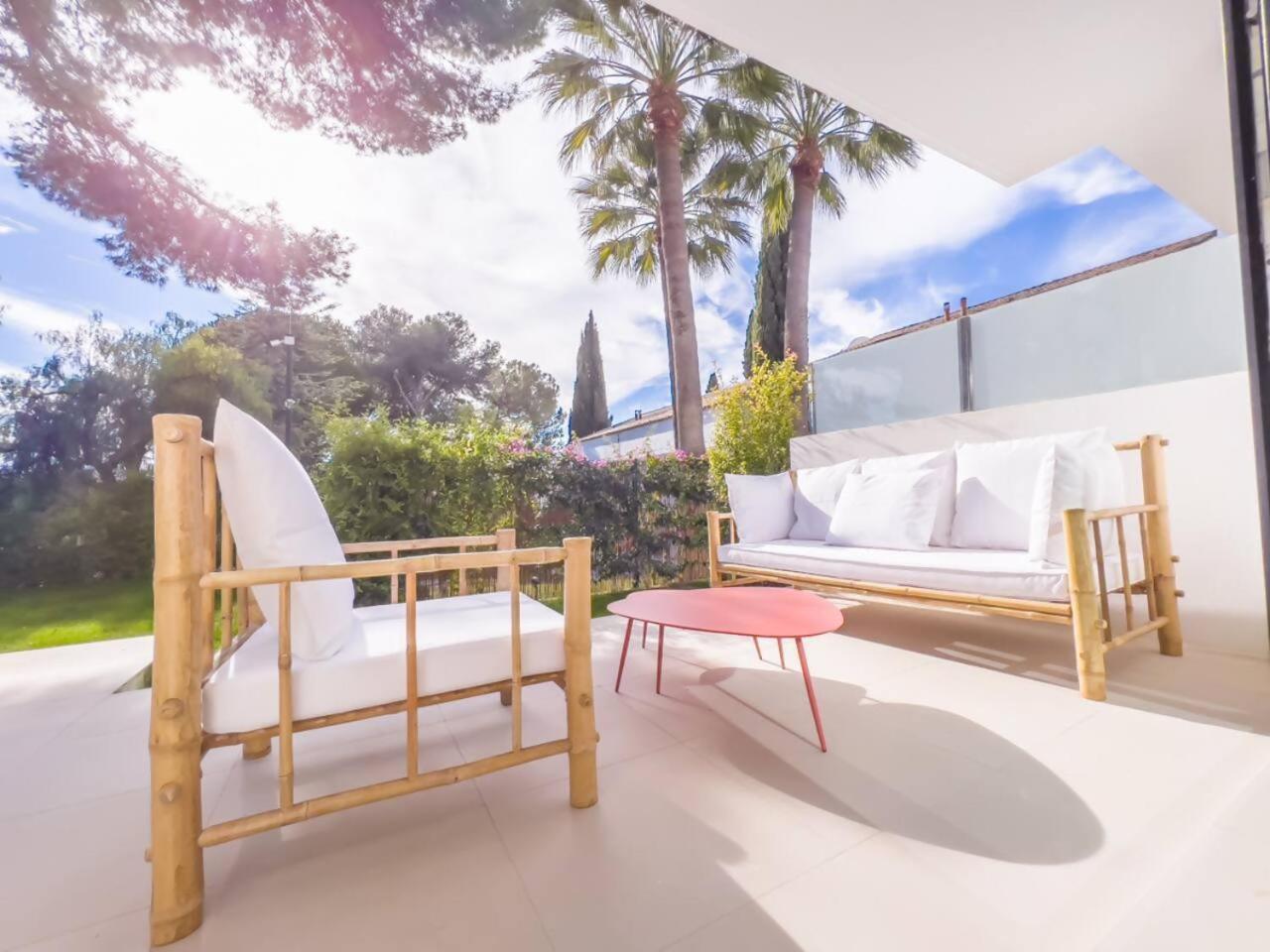 Bajo Con Jardin En La Milla De Oro Apartment Marbella Luaran gambar