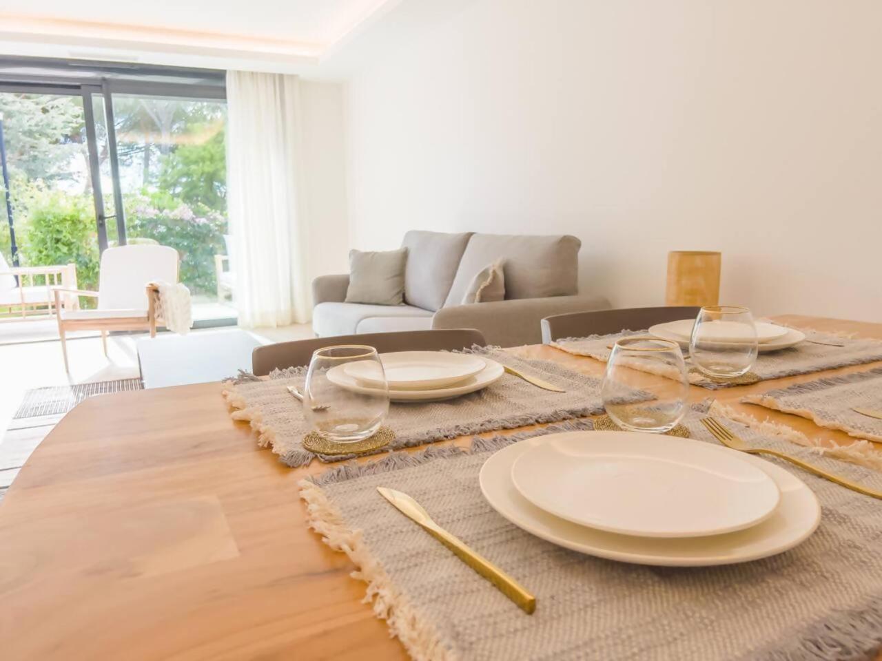 Bajo Con Jardin En La Milla De Oro Apartment Marbella Luaran gambar