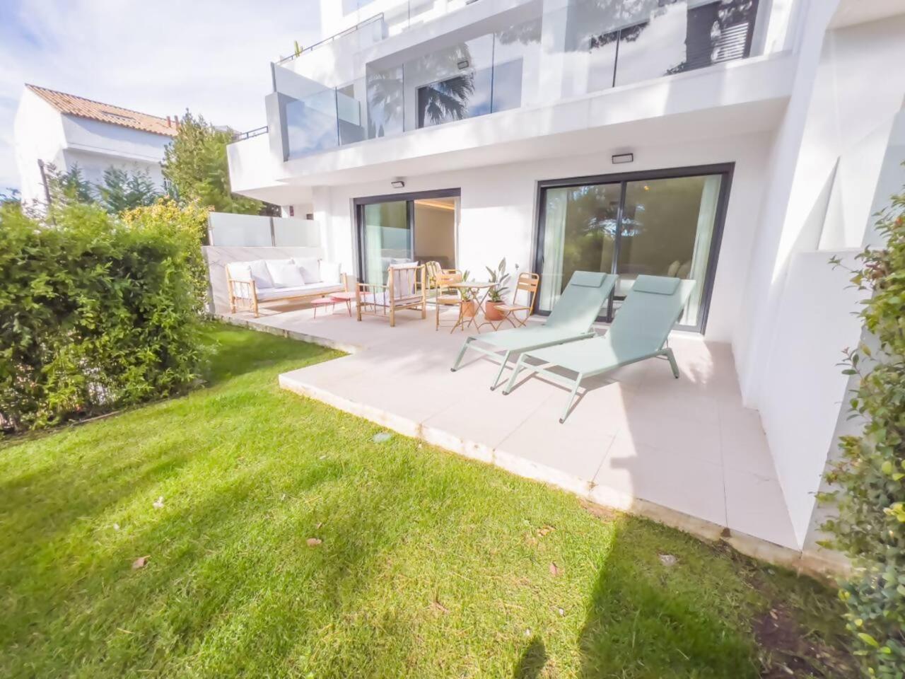 Bajo Con Jardin En La Milla De Oro Apartment Marbella Luaran gambar